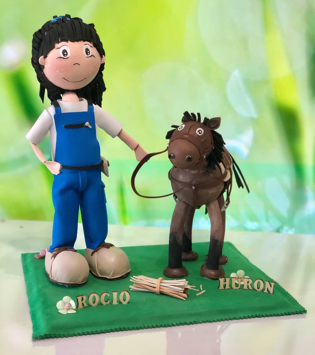 Fofucha con caballo personalizada fofucha-con-caballo-personalizada-la-ilusion-de-sandra
