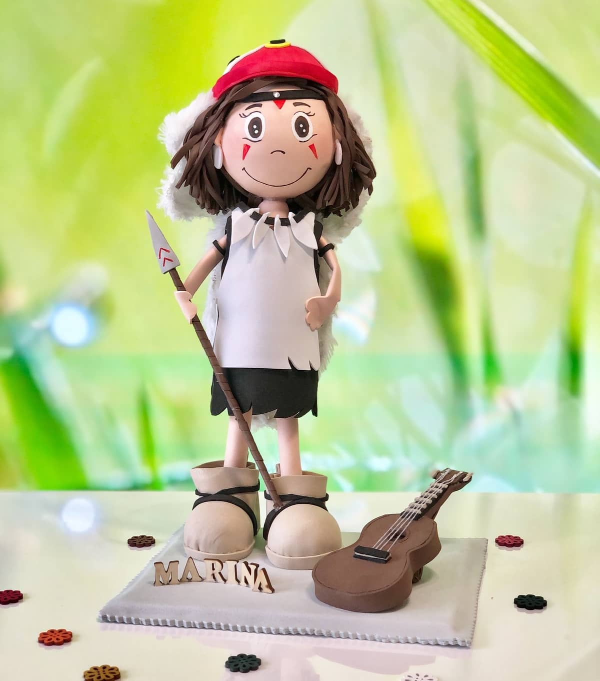 Fofucha personalizada ídolos fofucha-personalizada-princesa-mononoke-la-ilusion-de-sandra