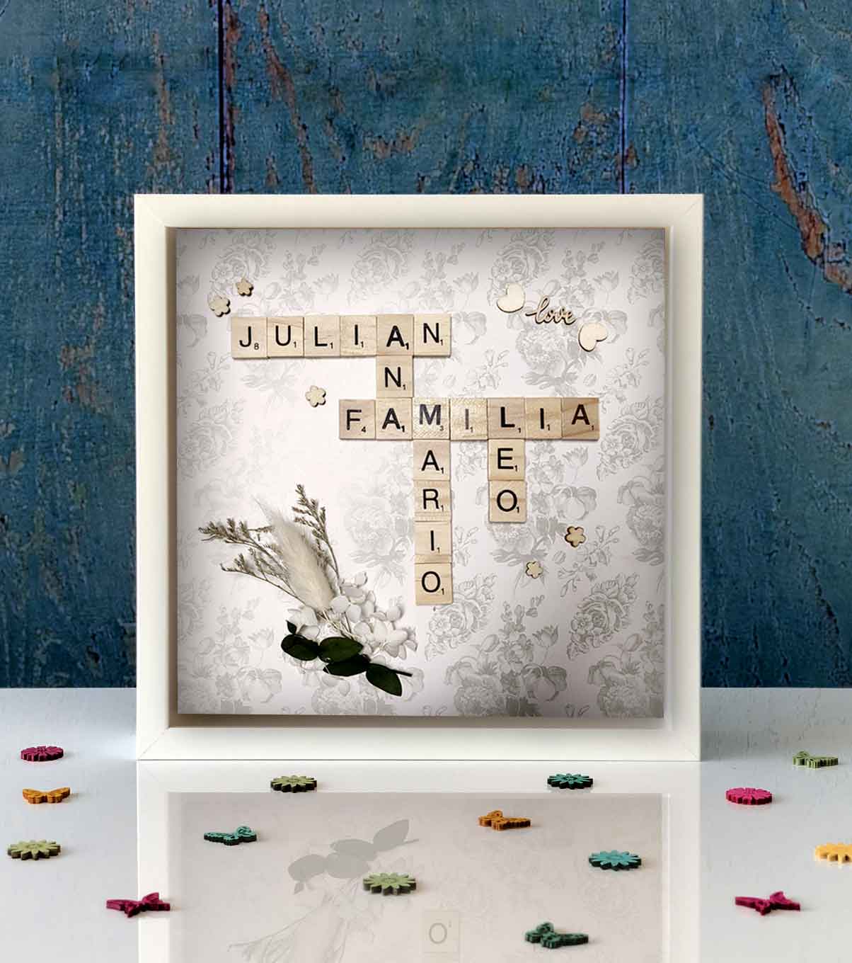 Cuadro-familia-scrabble cuadro-con-letras-de-scrabble