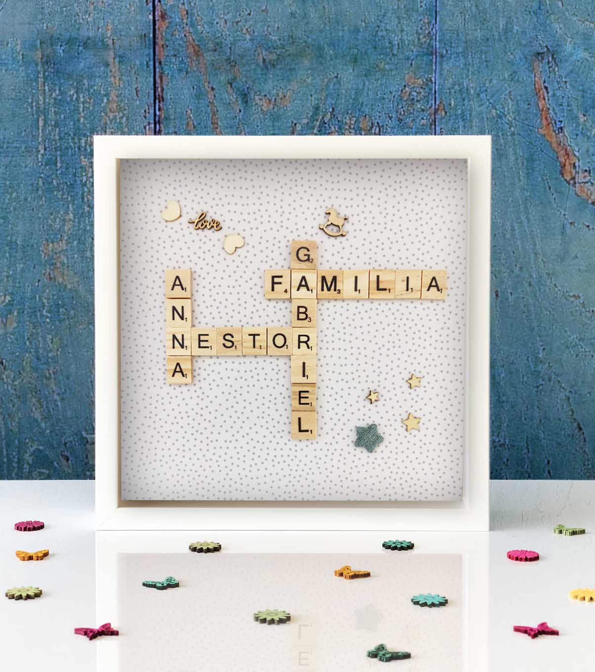 Cuadro-familia-scrabble-personalizado Cuadro-familia-scrabble-personalizado