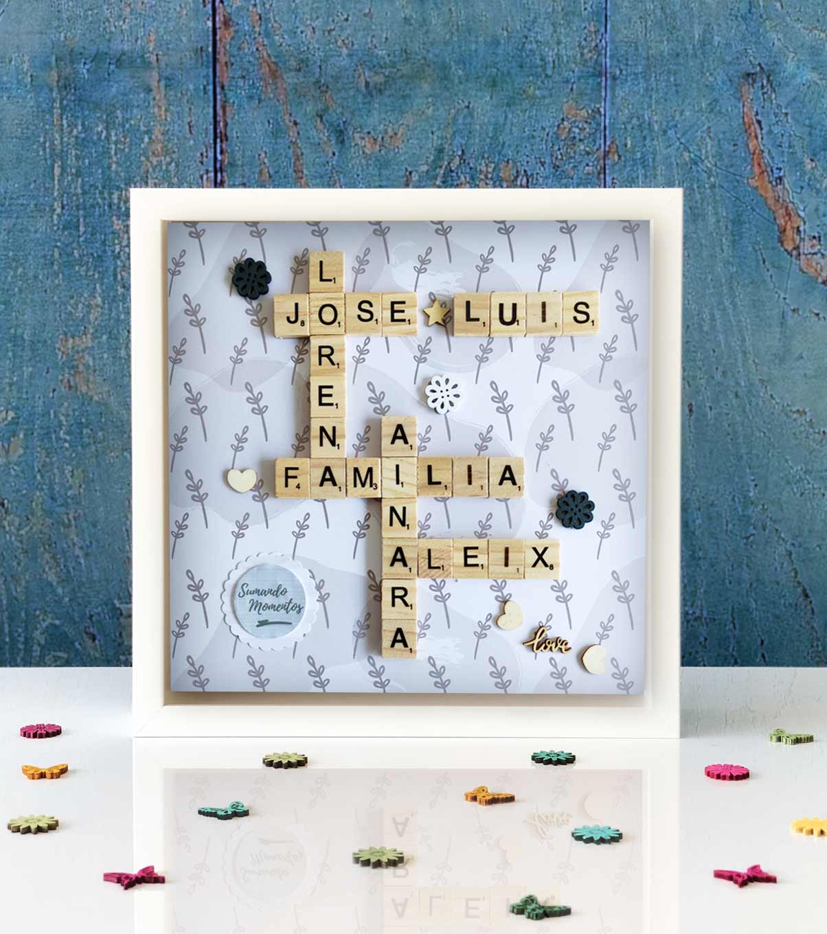 Cuadro-familia-scrabble-personalizado Cuadro-familia-scrabble-personalizado
