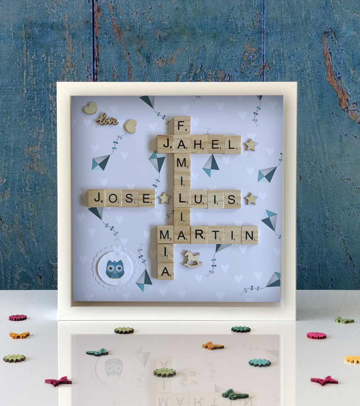 Plantilla-Cuadro-familia-scrabble-regalo-personalizado-original cuadro-familia- scrabble-regalo-personalizado