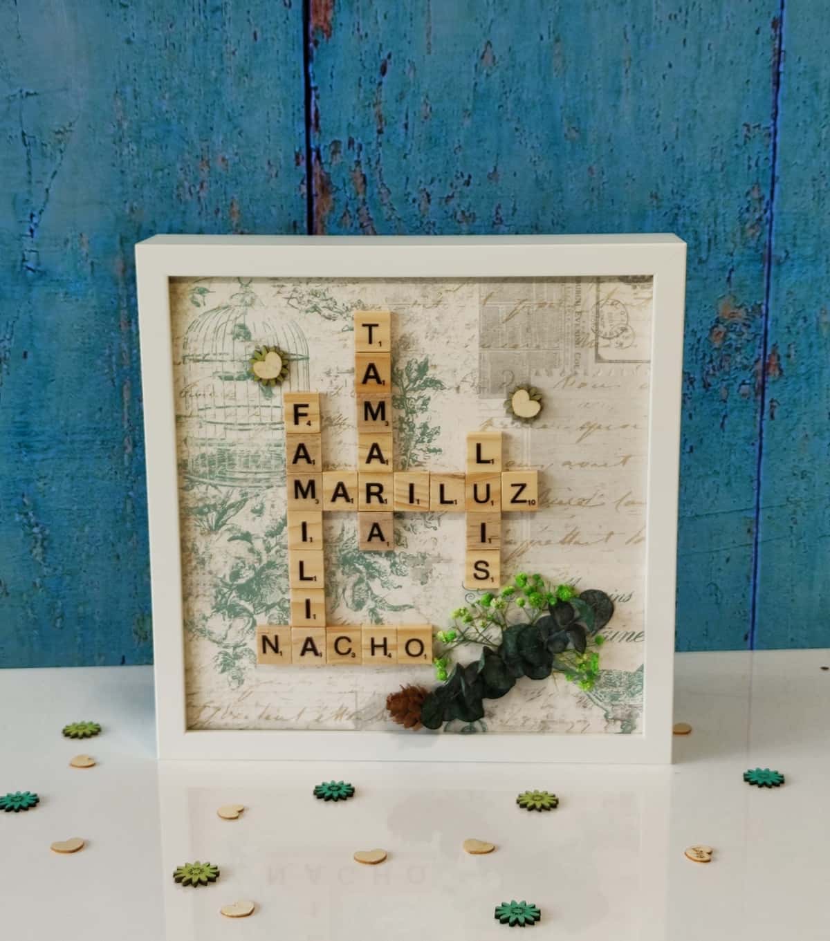 Cuadro familia scrabble cuadro-familia-scrabble-8-la-ilusion-de-sandra