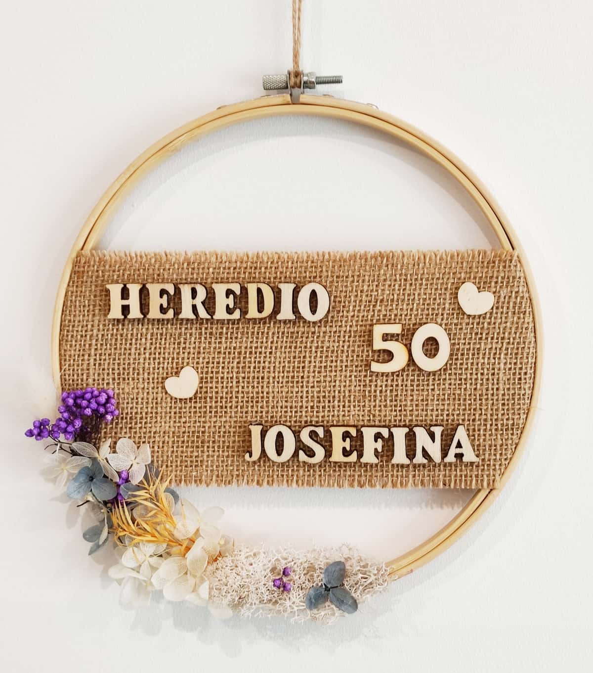 Bastidor-bodas-oro-4 bastidor-flores-personalizado-aniversario-boda-1-la-ilusion-de-sandra