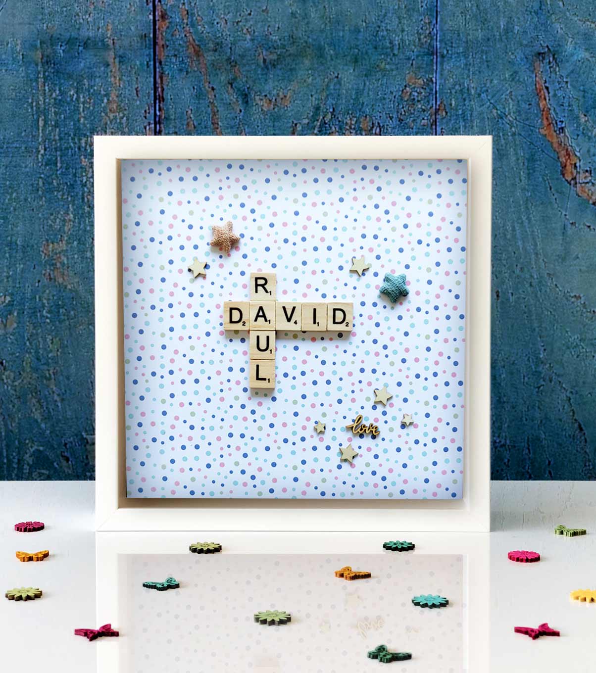 Cuadro-familia-scrabble-personalizado cuadro-scrabble-personalizado