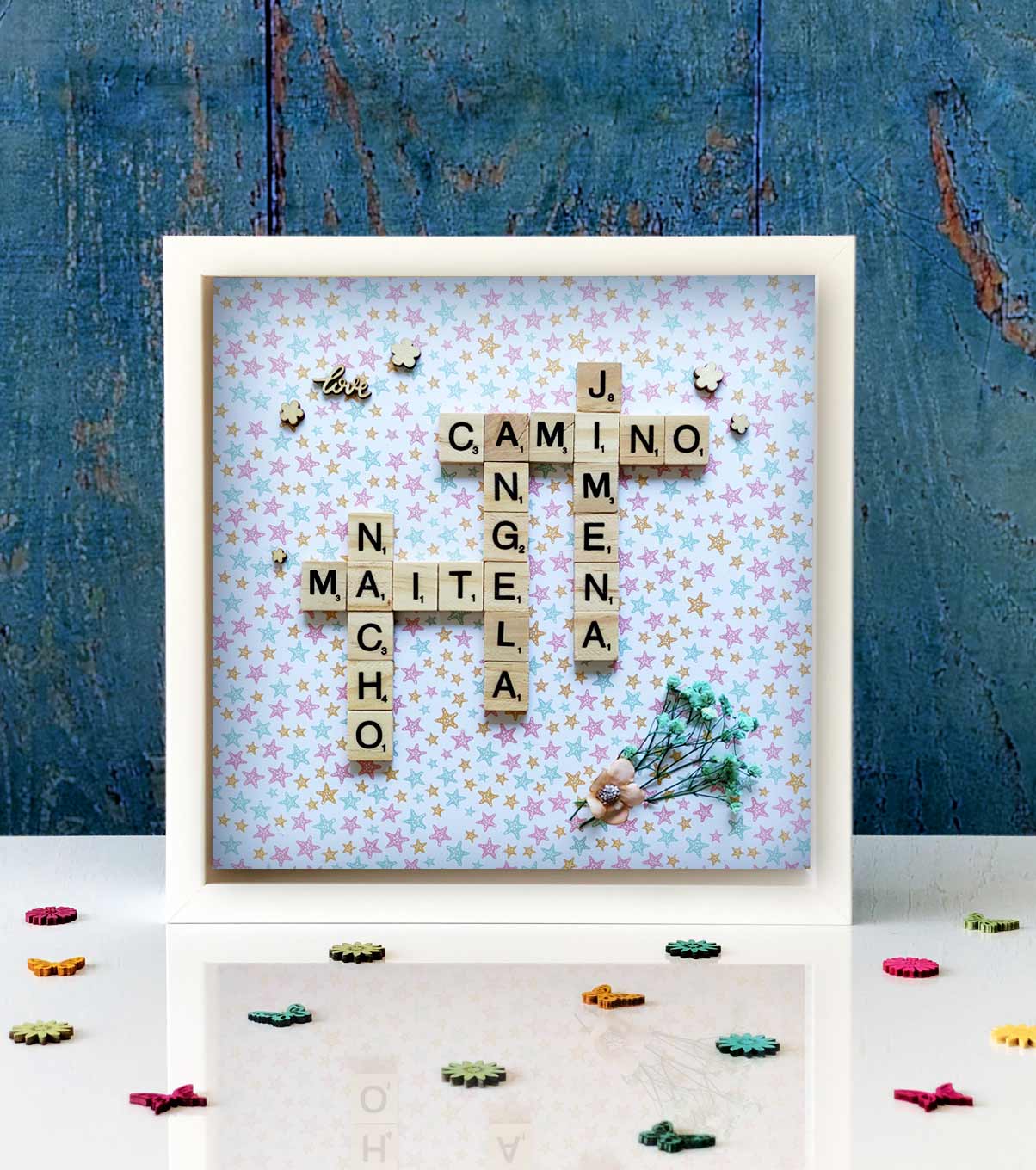 Cuadro-familia-scrabble Cuadro-con-letras-de-scrabble