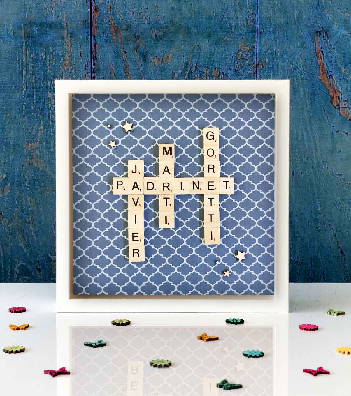 Cuadro-letras-scrabble cuadro-scrabble-personalizado