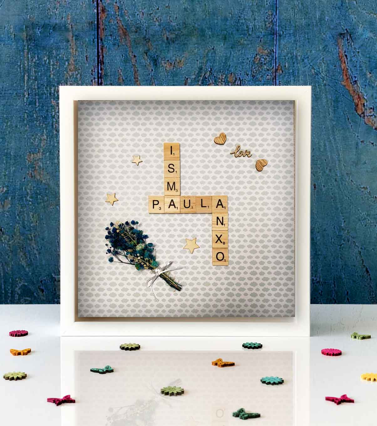 Cuadro-scrabble-familia cuadro-scrabble-personalizado-nombres-familia