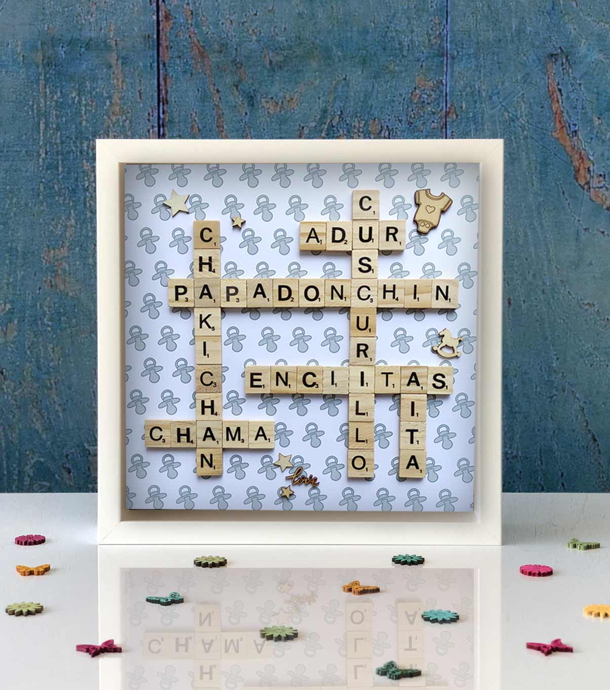 cuadro-familia-dia-del-padre-la-ilusion-de-sandra cuadro-scrabble-personalizado-dia-del-padre
