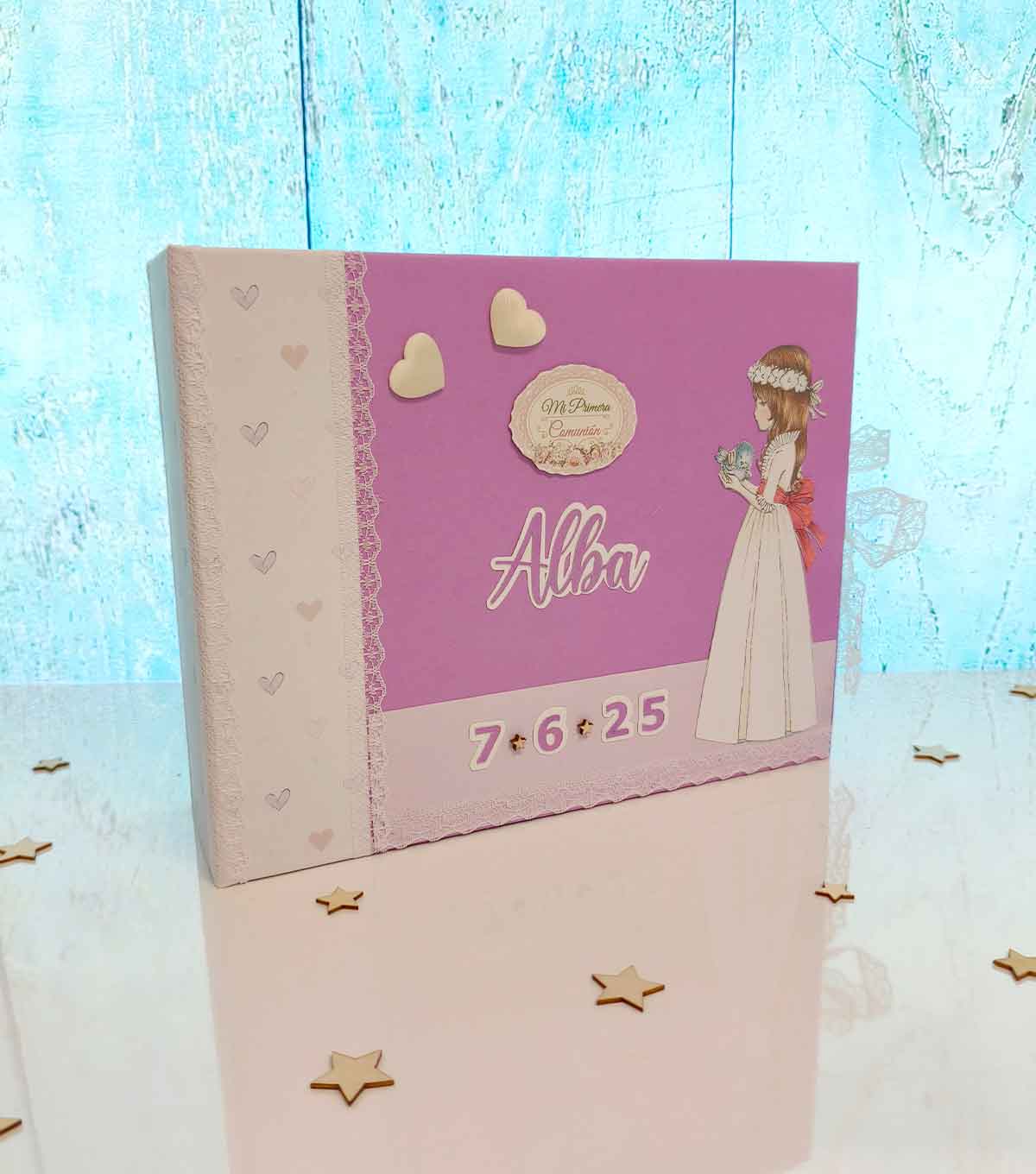 album-personalizado-sccrap-primera-comunion album-primera-comunion-scrap-personalizado
