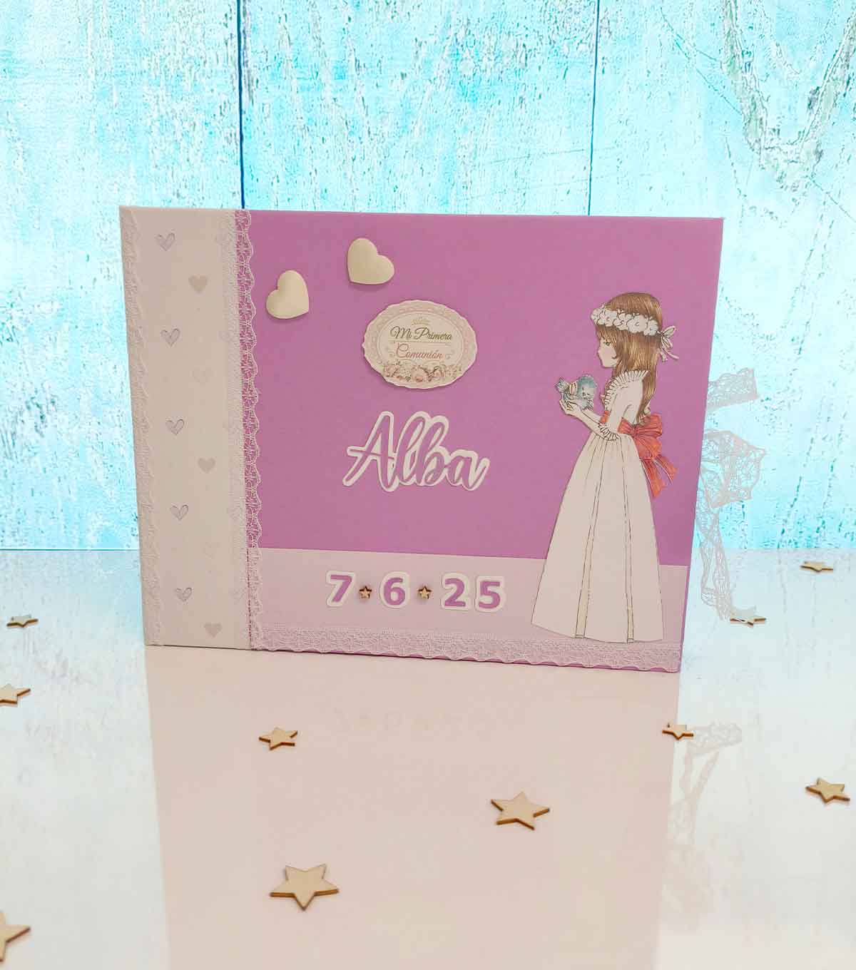 album-primera-comunion-scrap-personalizado album-primera-comunion-scrap-personalizado