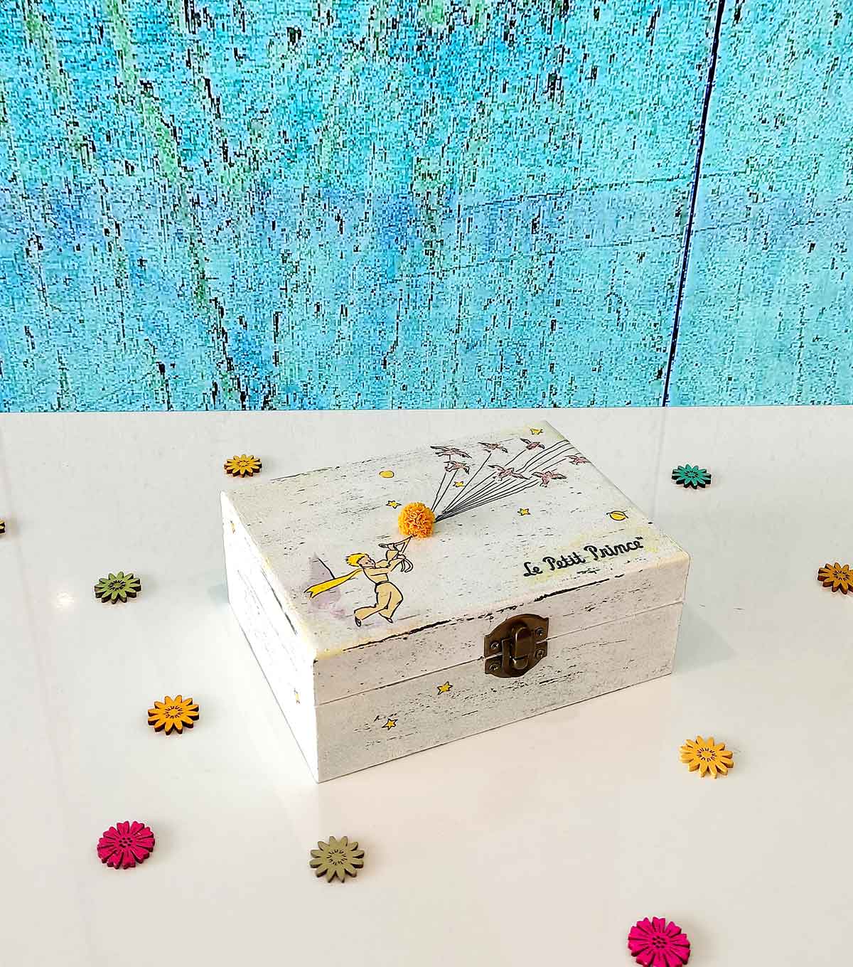 caja-madera-decoupage-el-principito-personalizada caja-decoupage-madera-el-principito