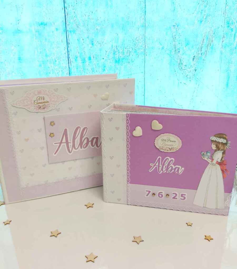 album-comunion-y-caja-scrap-personalizado